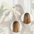 thumbnail image 6 of Unique Bargains 1 Pc Long Handle Hair Comb Yellow Acetate Sheet, 6 of 6