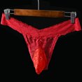 thumbnail image 1 of Ropa interior sexy de encaje para hombre, medias, pantalones cortos, conjunto sexy jj, tanga, diosa, transpirable, bolsa de talla grande, pantalones de avión con forma de huevo, 1 of 5