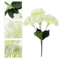 thumbnail image 3 of ColoMX Flores de hortensia simulada Flores de hortensias hortensias artificiales, 3 of 7