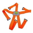 thumbnail image 3 of Soporte frontal para bolsa, soporte para correa con hebilla, mochila, soporte para portabicicletas plegable, cinturón naranja y gris Zulema Correa de soporte delantero de bicicleta, 3 of 8