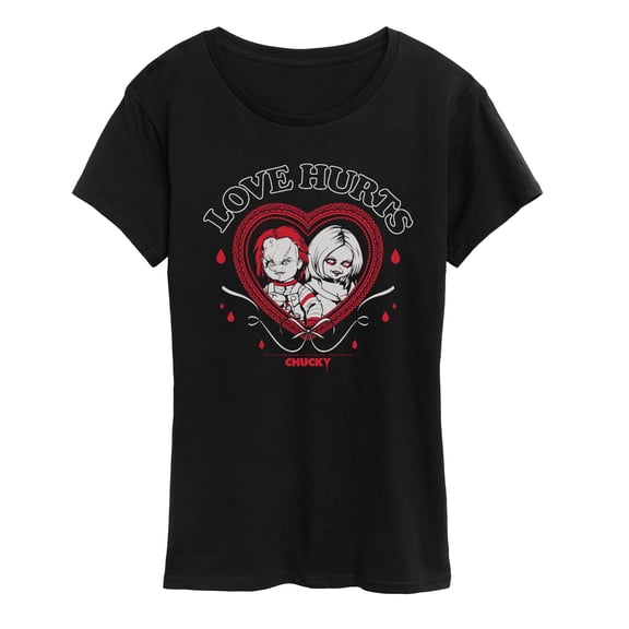 Chucky - Love Hurts - Women's Short Sleeve Graphic T-Shirt