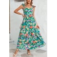 thumbnail image 4 of Floral Ruffle Tiered Maxi Dress, 4 of 7