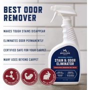 Rocco & Roxie Supply Co. Stain & Strong Odor Eliminator, Enzyme Cleaner, Pet Odor Eliminator for Home - Carpet Stain Remover for Cats & Dog Pee - Urine Destroyer - Carpet Cleaner Spray, 1-Gallon