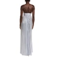 thumbnail image 2 of Retrofête womens  Carolina Maxi Dress, l, Silver, 2 of 3