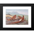 thumbnail image 2 of George Edward Lodge 14x11 Black Modern Framed Museum Art Print Titled - Scintillating Copper Pheasant, Ijima's Copper Pheasant (1918-1922), 2 of 5