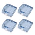 thumbnail image 1 of BEMS-Juego de 4 piezas de tapa para interruptor de luz, caja de seguridad, seguridad eléctrica, 1 of 4