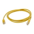 thumbnail image 2 of Eaton Tripp Lite Series Cat5e 350 MHz Molded (UTP) Ethernet Cable (RJ45 M/M), PoE - Yellow, 6 ft. (1.83 m) - Patch cable - RJ-45 (M) to RJ-45 (M) - 6 ft - UTP - CAT 5e - molded, stranded - yellow, 2 of 3