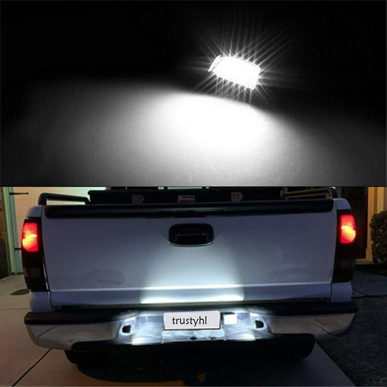 2pcs For Chevy For Silverado Avalanche 99-13 For Tahoe GMC Yukon XL LED  License Plate Light