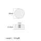 thumbnail image 3 of BESTYASH 4Ud De Knobs Transparentes Para Guitarra Control Volumen Y Tono Con Números, 3 of 8