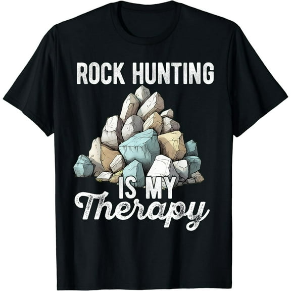 Rock Collector Hunting Men Women Stones Geology Rockhound T-Shirt