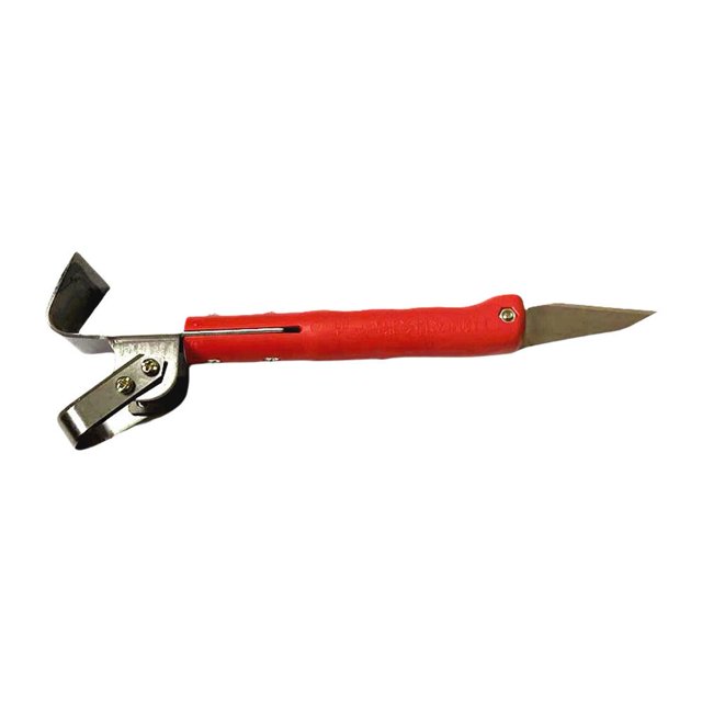 2-in-1 Garden Bark Stripping Tool - Alloy & ABS, Round & Square Heads for Tree Grafting, Pruning & More