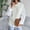 White, variant on Hot6sl Holiday Sweaters for Women 2025 Fashion Sweater V-Neck Long Sleeve Stretchy Women's Cardigan Sweaters Regular Fit Knitting Cotton Loose Solid for Beach Gray L