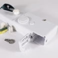 thumbnail image 4 of Máquina de coser de mano, máquina de coser portátil de costura rápida, mini máquina de coser de mano, máquina de coser portátil adecuada para el hogar (blanco), 4 of 5