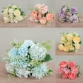 thumbnail image 7 of Clearance Sale!1pcs Artificial Flowers Vintage Silk Rose Bouquet Vintage Bride Holding Fake Flowers Home Wedding Decoration Accessories, 7 of 7