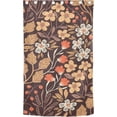 thumbnail image 2 of Coolnut Coolnut Black Out Curtain Window Curtain Panels for Apartment 84" Floral Pattern Autumn Leaves Brown Curtains for Sliding Glass Door Closet Curtains, 2 of 7