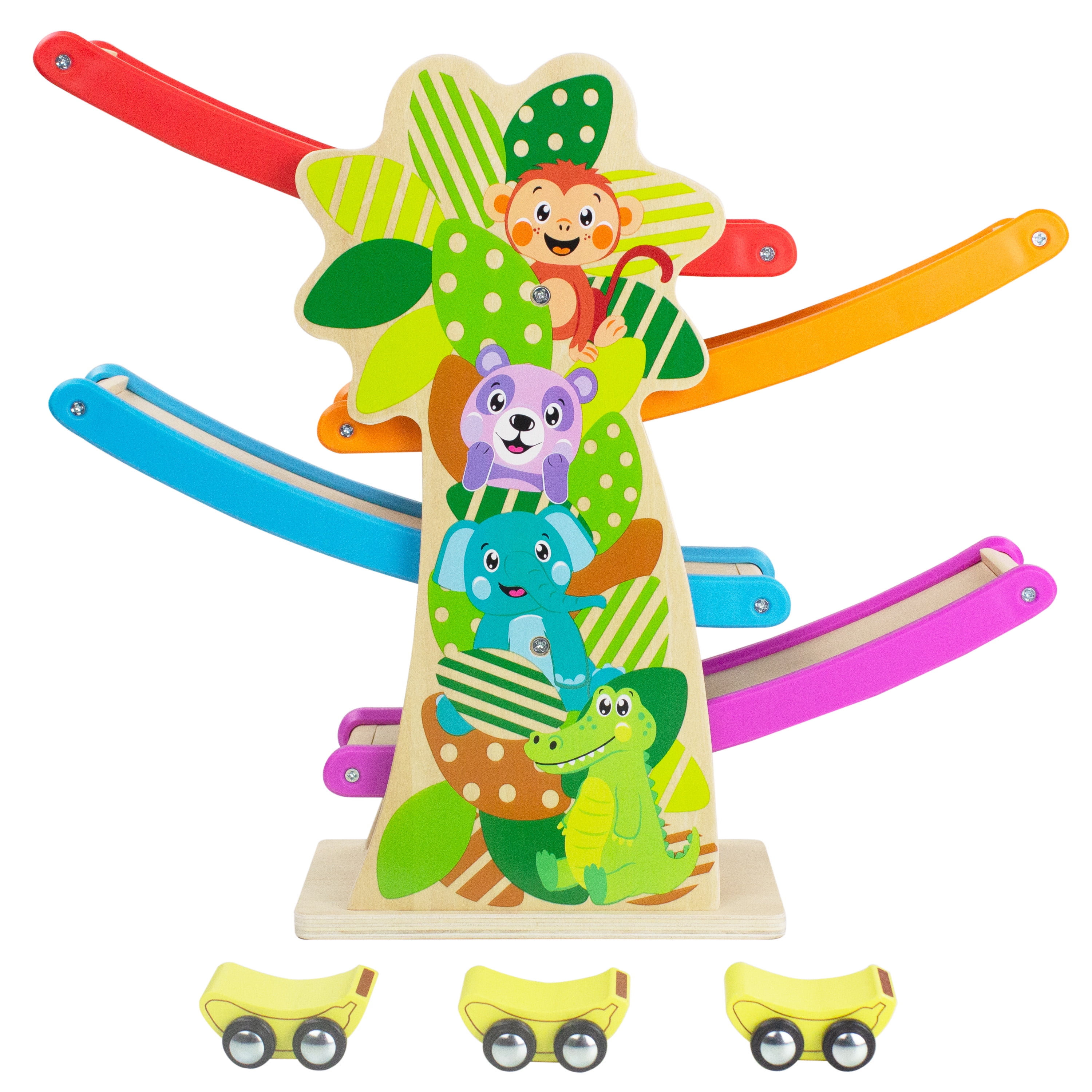 Spark Create Imagine Trees, Cars, and Tracks Race Set, Toddler Toy  (图4)