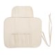 thumbnail image 2 of Bolsa enrollada para brochas de maquillaje portátil, artículos de tocador y cosméticos, organizador de bolsa de viaje (carne), 2 of 8