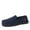 NAVY, variant on Men's Keaton Twill House Shoe Moccasin Slipper