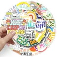 thumbnail image 6 of 100PCS Motivational Scrapbook Stickers, Small Personalized Funny Inspirational Stickers Junk Journal Planner Scrapbook Supplies for Vision Board Water Bottle Adults Emotional Support, 6 of 6