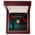 thumbnail image 5 of To My Girlfriend Forever and Always Infinity Knot Necklace Message Card, 5 of 17