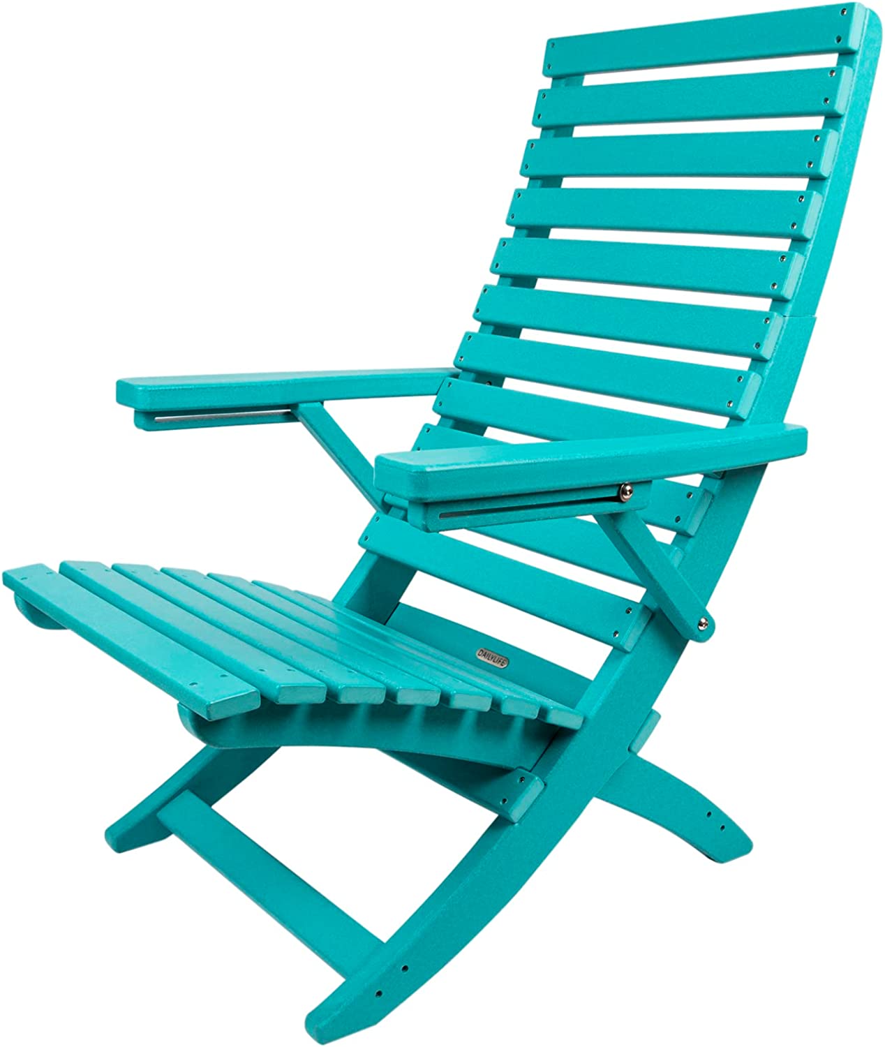 Resin Outdoor Chair, Free Installation Porch Chair, Low Maintenance All