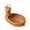 Deer, variant on VKLU 1Pc Woven Tray, Eco-Friendly Rattan Animal Basket, Novelty Countertop Organizer for Small Toys & Fruits, Rustic Style