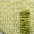 thumbnail image 4 of SAFAVIEH Montauk Justin Solid Braided Cotton Area Rug, Olive/Green, 3' x 5', 4 of 8