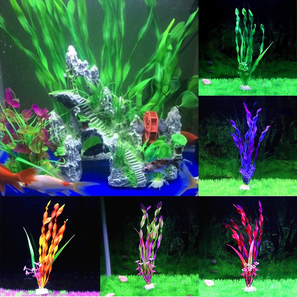 Aquarium Landscaping Simulation Aquatic Plants Fish Tank Decoration