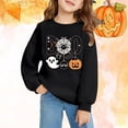thumbnail image 2 of Gyujnb Kids Halloween , Halloween Hoodies for Kids Skeleton Pumpkin Print Long Sleeve Sweatshirts for Boys and Girls for Fall and Halloween Celebrations, Halloween Outfits,5-6 Years, 2 of 4