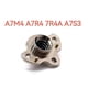 thumbnail image 2 of Bottom Tripod Pod Fixed Plate Base Screw Nut A7M4 A7R4 7R4A A7S3 Camera Plate Base Screw Nut, 2 of 5