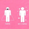 thumbnail image 2 of CafePress - Vampire Vs. Not A Vampire - Cute Infant Bodysuit Baby Romper - Size Newborn - 24 Months, 2 of 3