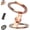 Gold, variant on Mag Spinner, Magnetic Ring - 2-in-1 Phone Stand & Fidget Spinner Combo, Adjustable Foldable, 360° Rotation, Compatible Strong Adhesion Stress Relief Accessory for Gym, Kitchen, Car (Gold)