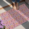 thumbnail image 4 of Pink Cow Sweet Pattern Door Rugs,Washable Non Slip Door Mats Indoor,Decorative Door Mats,Entry Mat Indoor for Entrance,Bedroom,Kitchen,Bathroom,20"x32", 4 of 6