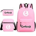thumbnail image 1 of Backwoods Digital Printed Backpack Primary School Student Schoolbag Three-Piece Backpack Satchel, 1 of 4