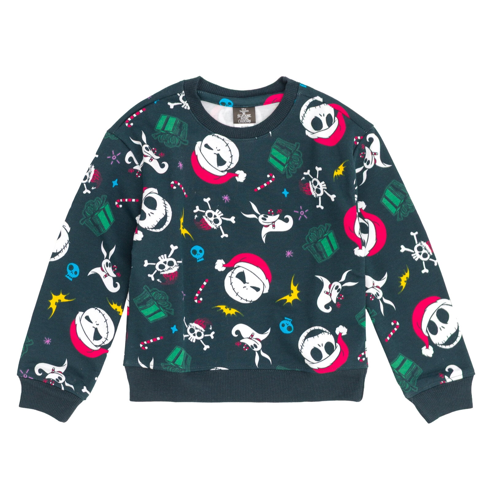 Disney Nightmare Before Christmas Jack Skellington Zero Fleece Pullover Sweatshirt and Jogger Pants Outfit Set Toddler to Big Kid