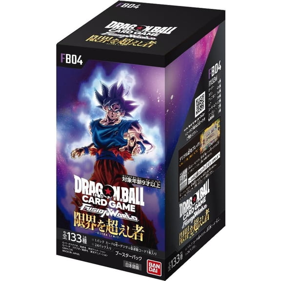 Bandai Dragon Ball Super Card Game Fusion World Booster Box - Limit Breakers (FB04) (Japanese) - 24 Packs