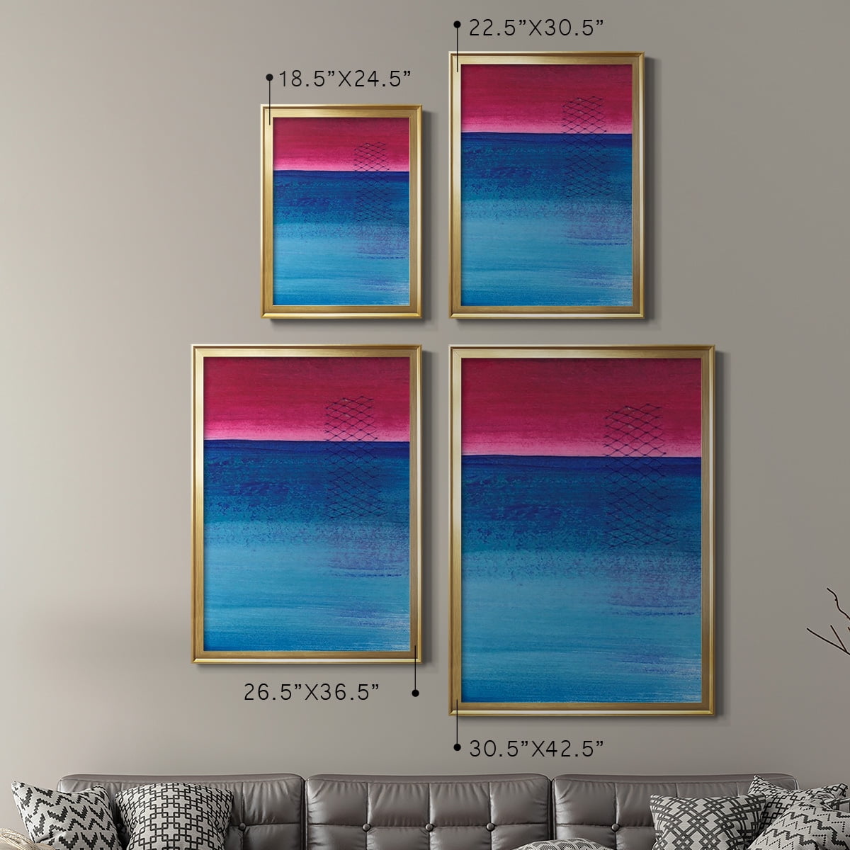 Gently Oppose I Premium Framed Print, in Gold, Black, or Silver - Ready to Hang
