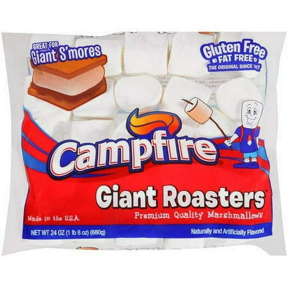 3 Pack  Giant Roasters Marshmallows Great for Giant S'mores, 24 oz