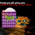thumbnail image 6 of Fun Express Mardi Gras Masquerade Gift Bags (set of 12) Party Supplies, 6 of 7
