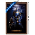 thumbnail image 3 of Warhammer 40K - Ultramarine Wall Poster, 14.725" x 22.375", Framed, 3 of 3