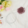 thumbnail image 5 of Unique Bargains Flower Choker Necklace 1Pc Rose Pink, 5 of 6