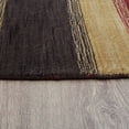 thumbnail image 3 of Rugsotic Carpets Handmade Rugs Hand Knotted Loom Rectangle 8'x10' Brown Gold Wool for Indoor Use, 3 of 9