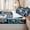 Navy Cyan, variant on Erosebridal Rustic Layered Fish Tile Zipper Twin Comforter Sets with Fitted Sheet and 2 Pillowcases,Weathered Wood Panel Secondary Motif Zipper Bedding Set,Slate Cream,4-Piece,Reversible