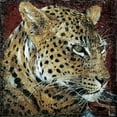 thumbnail image 2 of Arietti, Fabienne 12x12 White Modern Wood Framed Museum Art Print Titled - Portrait de leopard, 2 of 4