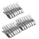 thumbnail image 4 of 20 Uds. Pinzas para la ropa, pinzas para colchas, alfileres para calcetines, alfileres metálicos de acero inoxidable para ropa, compatibles con tendedero para exteriores, 4 of 5