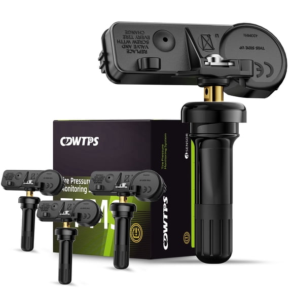 TPMS 4-Pack Tire Pressure Monitoring System Sensor Fit for Dodge Chrysler Jeep Ram Fiat Replace#56029398AB