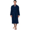 thumbnail image 3 of Men's Robe, Turkish Cotton Terry Kimono Bathrobe, 3 of 6