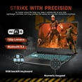 thumbnail image 4 of ASUS TUF A15 Gaming Laptop, 15.6" FHD 144Hz Display, AMD Ryzen 7 7435HS, GeForce RTX 3050, 32GB DDR5, 1TB SSD, RGB Backlit Keyboard, HD Camera, Wi-Fi 6, Win 11, Black, 256GB Docking Station Set, 4 of 9