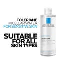 thumbnail image 4 of La Roche-Posay Toleriane Cleansing Micellar Water for Ultra Sensitive Skin with Glycerin, Alcohol-Free & Hypoallergenic, 400mL, 4 of 14