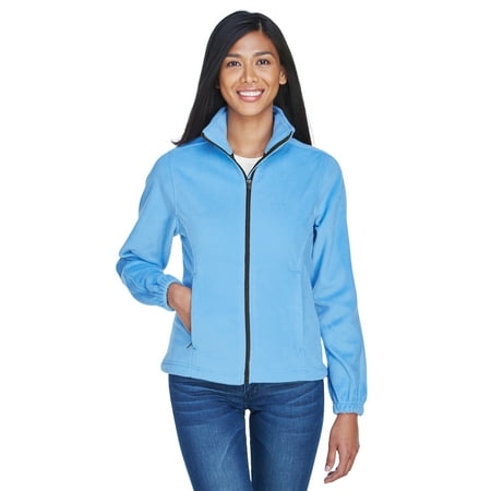 A Product of UltraClub Ladies' Iceberg Fleece Full-Zip Jacket - CAROLINA BLUE - M [Saving and Discount on bulk, Code (Best Winter Coat Brands)